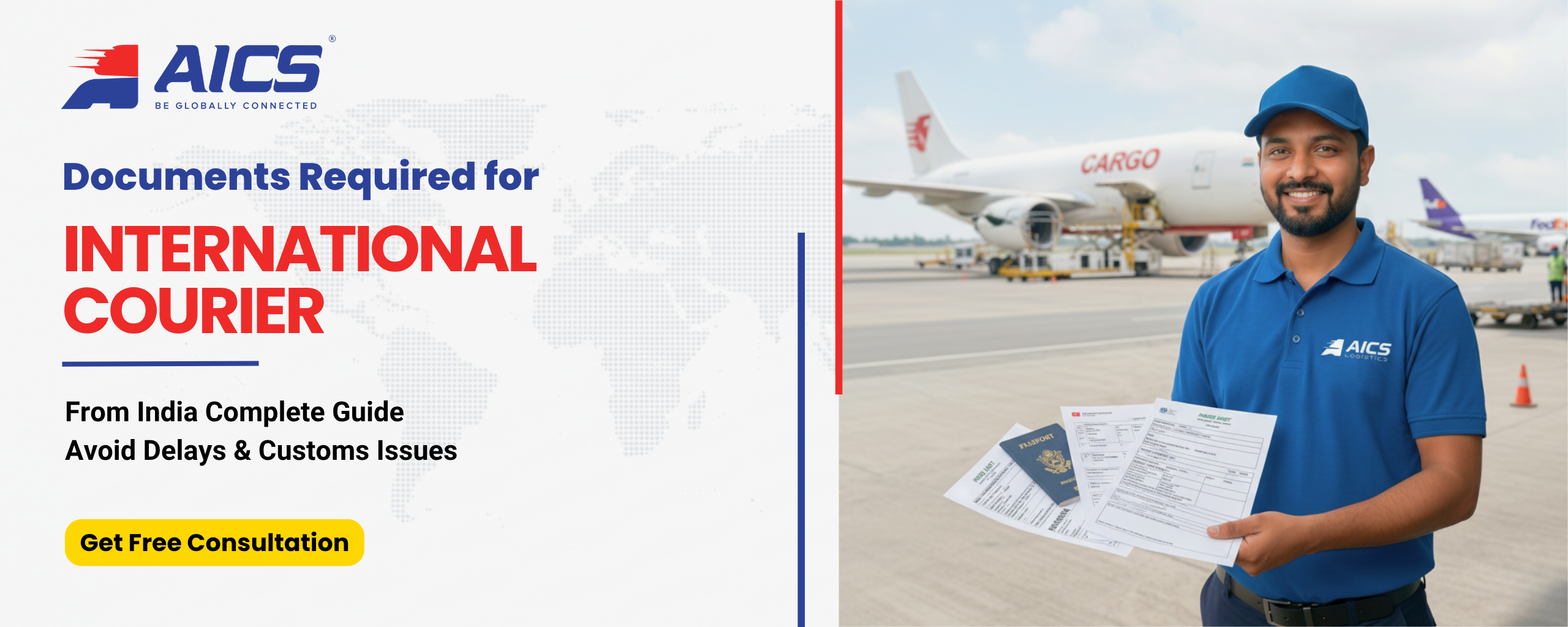 documents required for international courier from India