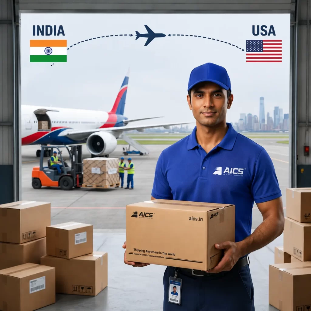 Courier to USA from India