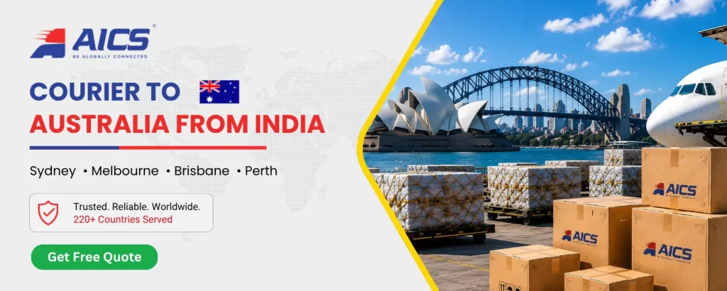 Courier to Australia from India: Charges, Delivery Time, Documents & Complete Process Guide 2026 2 courier to Australia from India