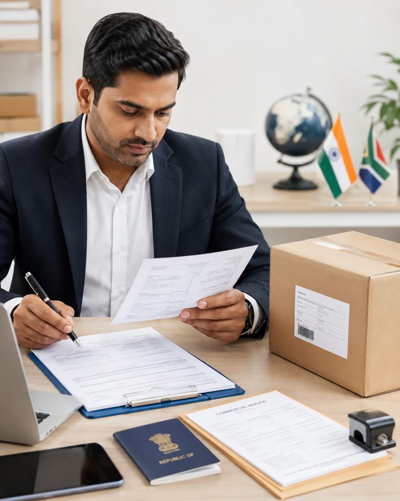 Courier from India to South Africa by AICS Logistics