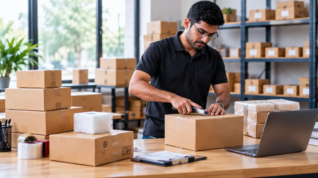 Courier exports from India 2026